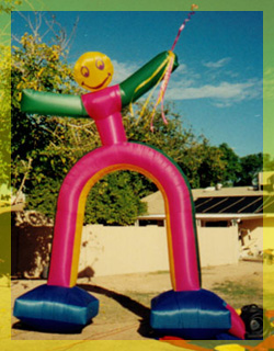 dancing balloon - arch dancer balloon